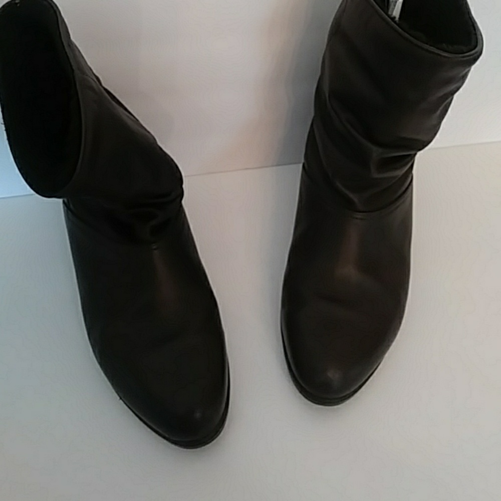 Toe Warmers-lined, br leather winter boots-sz 10W